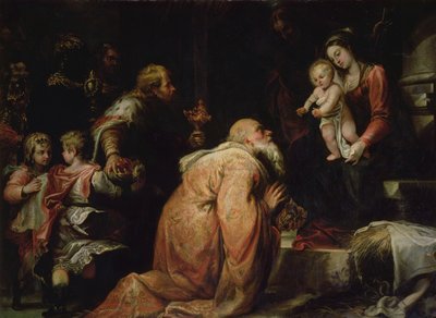 Adoracja Królów autorstwa Francisco Rizi