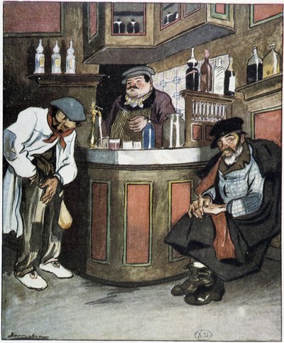 Pasek, rys. Sancha, początek 20. autorstwa Francisco Sancha y Lengo