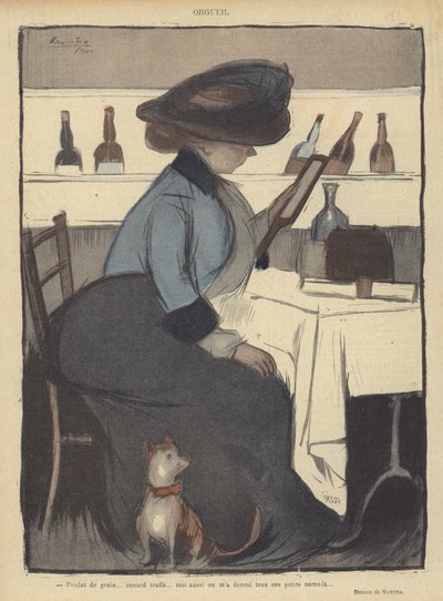 Ilustracja do Le Rire autorstwa Francisco Sancha y Lengo