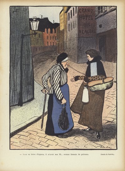 Ilustracja do Le Rire autorstwa Francisco Sancha y Lengo