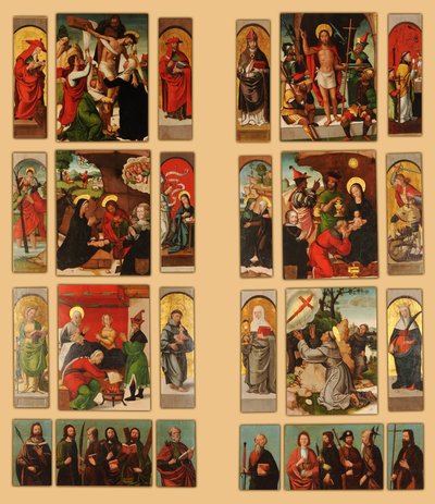 Ołtarz św autorstwa Francisco de Comontes