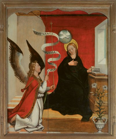 Zwiastowanie autorstwa Francisco de Comontes