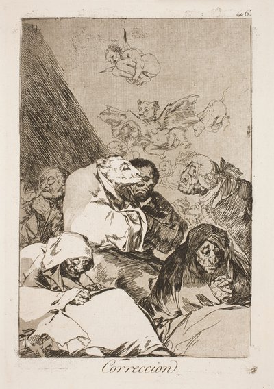 Gniew autorstwa Francisco de Goya