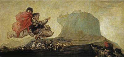 Asmodea lub fantastyczna wizja autorstwa Francisco de Goya