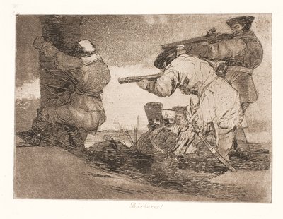 Barbarze! (38) autorstwa Francisco de Goya