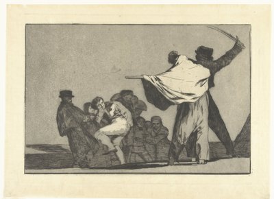 Znana głupota Rozproszony Conocido Los Disparates (The Follies) (tytuł serii) Los Proverbios (Przysłowia) (tytuł serii) autorstwa Francisco de Goya