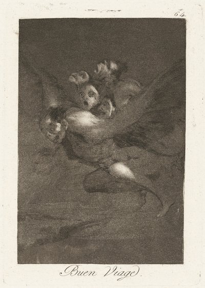 Dobra podróż (Bon Voyage) autorstwa Francisco de Goya