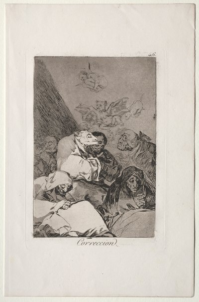 Caprichos: korekta autorstwa Francisco de Goya