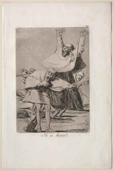 Caprichos: już czas autorstwa Francisco de Goya