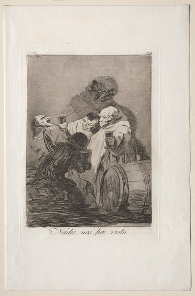 Caprichos: Nikt nas nie widział autorstwa Francisco de Goya
