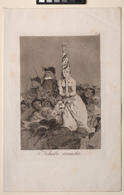 Caprichos: nic nie można na to poradzić autorstwa Francisco de Goya