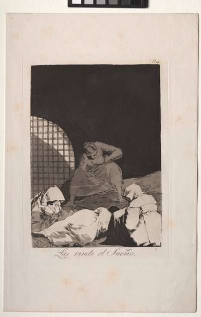 Caprichos: sen je pokonuje autorstwa Francisco de Goya