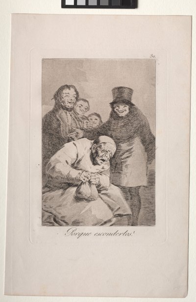 Caprichos: po co je ukrywać? autorstwa Francisco de Goya