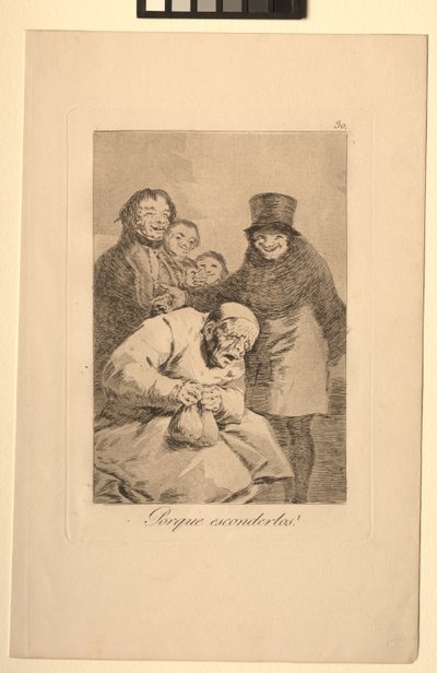 Caprichos: po co je ukrywać. autorstwa Francisco de Goya