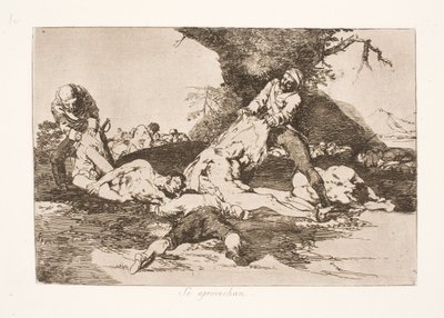 Wyposażają się (16) autorstwa Francisco de Goya