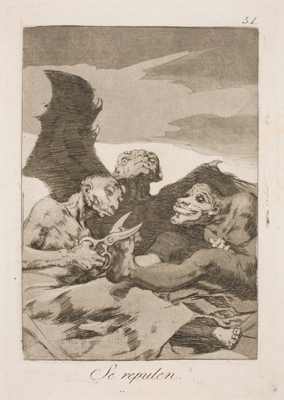 Robią toaletę autorstwa Francisco de Goya