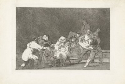 Lojalność La Lealtad Los Disparates (The Follies) (tytuł serii) Los Proverbios (Przysłowia) (tytuł serii) autorstwa Francisco de Goya