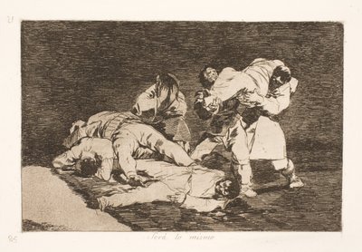 Będzie tak samo (21) autorstwa Francisco de Goya