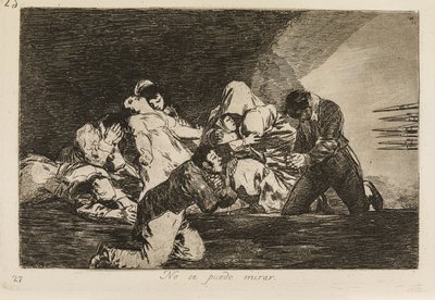 Nie do oglądania (26) autorstwa Francisco de Goya