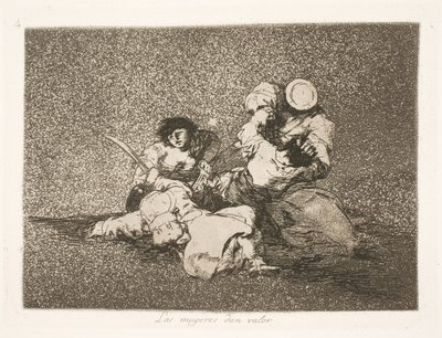 To kobiety dodają odwagi (4) autorstwa Francisco de Goya