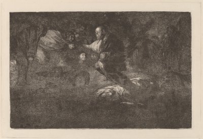 Bóg tworzy ich i łączą się razem (Bóg tworzy ich i łączą się razem) autorstwa Francisco de Goya