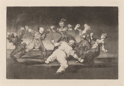 Disparate allegre (Wesołe szaleństwo) autorstwa Francisco de Goya