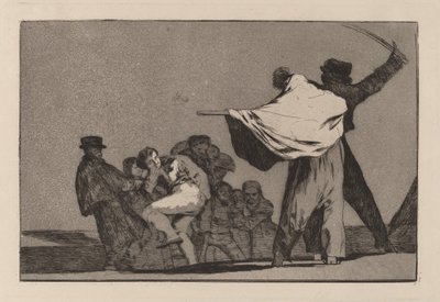 Disparate conocido (dobrze znane szaleństwo) autorstwa Francisco de Goya