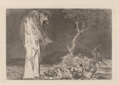 Szaleństwo strachu autorstwa Francisco de Goya