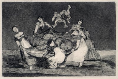 Disparate femenino (Feminine Folly) autorstwa Francisco de Goya