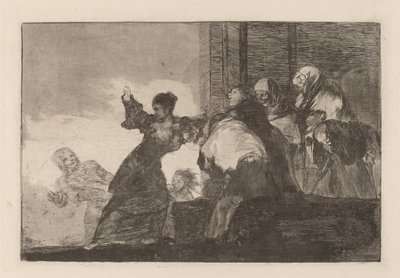 Disparate pobre (biedne szaleństwo) autorstwa Francisco de Goya