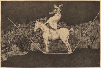 Disparate puntual (Sure Folly) autorstwa Francisco de Goya
