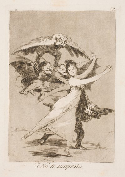 Nie uciekniesz od nas autorstwa Francisco de Goya