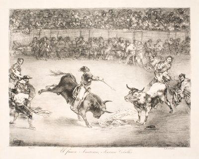 „Słynny Amerykanin Mariano Ceballos” autorstwa Francisco de Goya