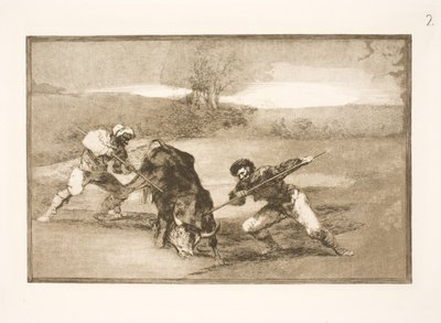 Kolejny sposób na polowanie na piechotę autorstwa Francisco de Goya