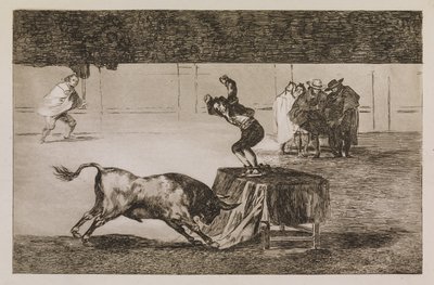 Kolejny szalony akt na tej samej arenie autorstwa Francisco de Goya