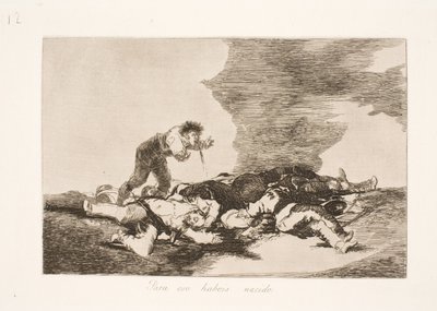 Czy urodziliśmy się po to (12) autorstwa Francisco de Goya