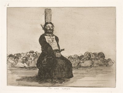Ze względu na nóż (34) autorstwa Francisco de Goya