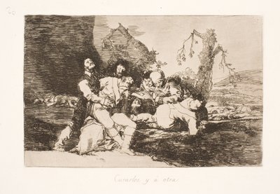 Łączy go, a następnie do następnego (20) autorstwa Francisco de Goya