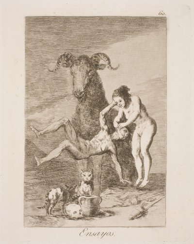 Próba autorstwa Francisco de Goya