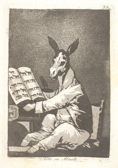Jego przodkowie autorstwa Francisco de Goya