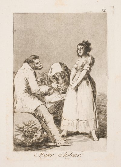 Lepsza jazda autorstwa Francisco de Goya