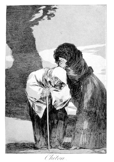 Cisza, 1799 autorstwa Francisco de Goya