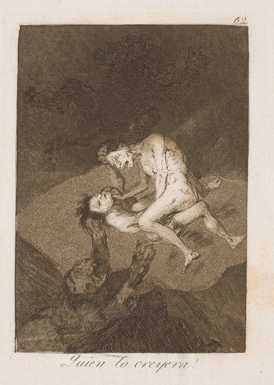 Kto by tak pomyślał! autorstwa Francisco de Goya