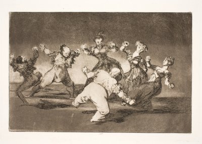 Jeśli Marion chce tańczyć, sama musi ponieść konsekwencje autorstwa Francisco de Goya