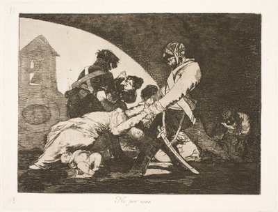 Nie od nich (11) autorstwa Francisco de Goya