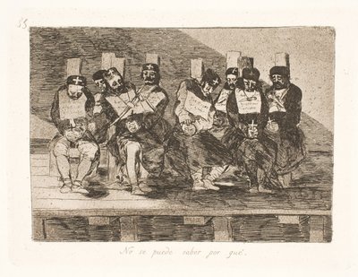 Nikt nie wie dlaczego (35) autorstwa Francisco de Goya