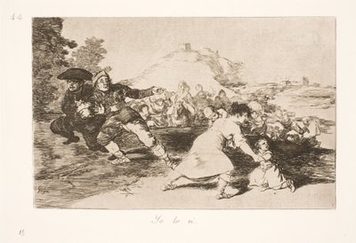 widziałem to autorstwa Francisco de Goya