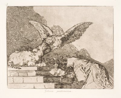 Kupiony chleb i szczyty (73) autorstwa Francisco de Goya