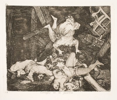 Okropności wojny (30) autorstwa Francisco de Goya
