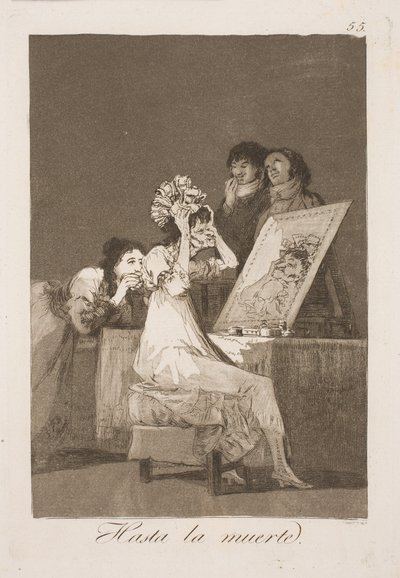Aż do śmierci autorstwa Francisco de Goya